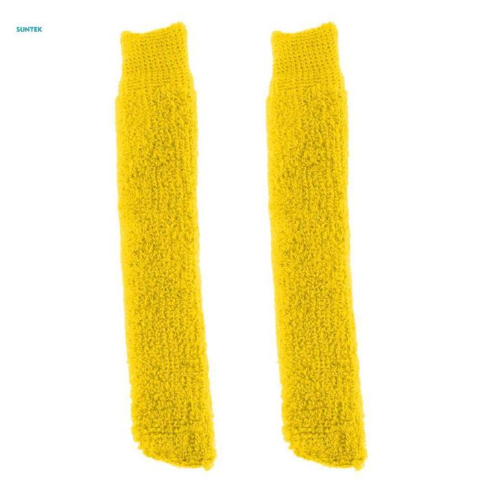2xAnti-slip Squash/ Tennis Bat Overgrip Racket Grip Tape Yellow