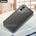 Phone case For Vivo Y17S Back cover Transparent Soft Edge Matte Silicone Frame Hard Clear Protecive Back Cover For Vivo Y17S cover cases.