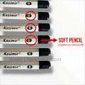 Kasimir Soft Black Charcoal Pencil 1Ps/3Ps/6Ps/12Ps - Mechanical Pencil. 