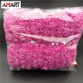 144 Pcs/ Pack Mini Foam Artificial Rose Flower Bouquet Wedding Decor Craft Supplies. 