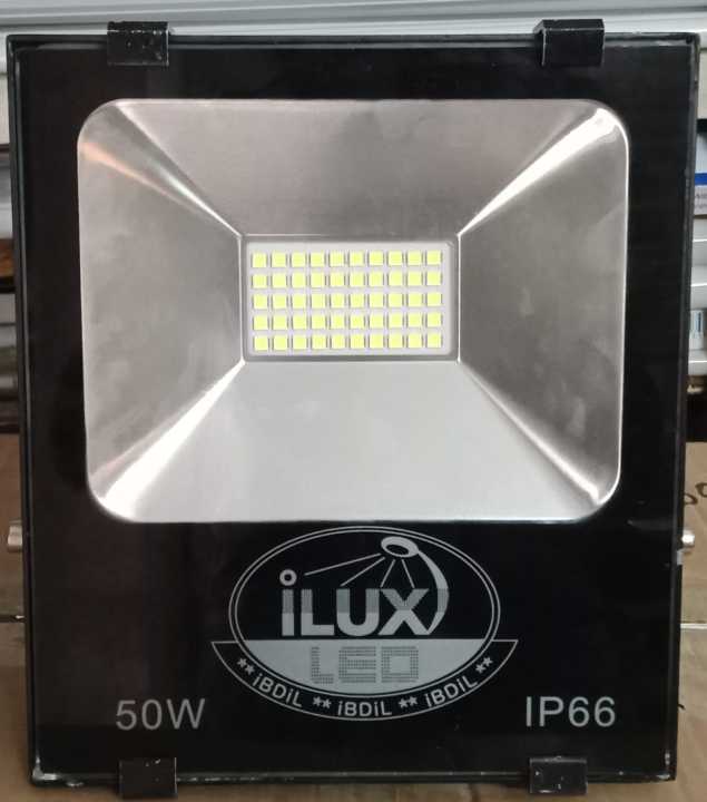 50W LED Flood Light SMD Chips White Color 220-240V AC IP65 Outdoor, EcoLX