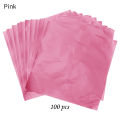 100pcs 10x10cm Aluminum Foil Candy Chocolate Biscuits Tin Wrapping Paper DIY Metal Embossing Gift Craft Paper Packaging Paper.