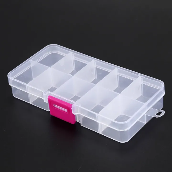 JAERBEE%206Pcs%2010%20Grid%20Electronic%20Component%20Parts%20Kits%20Plastic%20Storage%20BoX%20Case%20-%20Image%206