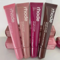 Rhode by Hailey Bieber peptide lip tint Raspberry jelly, Shortcake, Ribbon, Espresso, Salty Tan and Toast. 