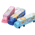 Children's Multifunctional Bus train Metal Pencil Box (Random Design).