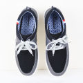 Trendy Casual Sneakers for Men - Comfy Medium Tops with Genuine Leather - Soft and Breathable Canvas. 