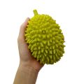 Creative cute durian stress relief vent pinching music children's fruit hand kneading durian baby decompression tofu ball toy. 