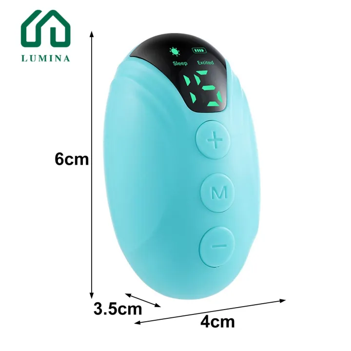 Lumina Sleep Deprivation Solution Portable Usb Rechargeable Sleep Aid Device for Relaxation Mini Size Handheld Sleep with Two Frequency Modes Buyers' Choice Smart Handheld Sleep Device