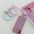 BlueWow Universal Hanging Ring fore Mobile Phone Soft Silicone Lanyard Strap Anti-Lost Bracelet for iPhone Samsung Keychain.