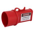 Pin and Sleeve Socket Lockout Device, Keys Socket Lockout Padlock Set PP Socket Lock for Industrial Plug.