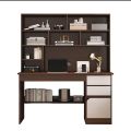 KD Mart Right Side Drawer Reading Table with Multi Storage Space Bookshelf, Home Office Desks, Computer Table, Study Desk, Workstation Table & Locker Drawer Computer Table.