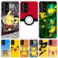 Pokemon Anime Pikachue For Samsung Galaxy A52 A53 A12 A13 A22 A23 A32 A33 Phone Case A72 A73 A02S A03S A42 5G A50S A70S A30S Cov. 