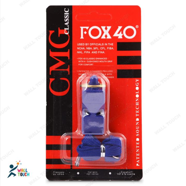 Fox 40 Classic Soccer Football Basketball Hockey Sports Referee Whistle Random Color