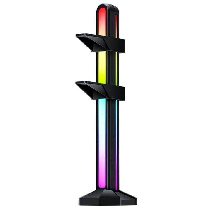 Graphics Card Bracket Anti-Bending Support Frame Support 3 Pin ARGB Motherboard Light Synchronous Black