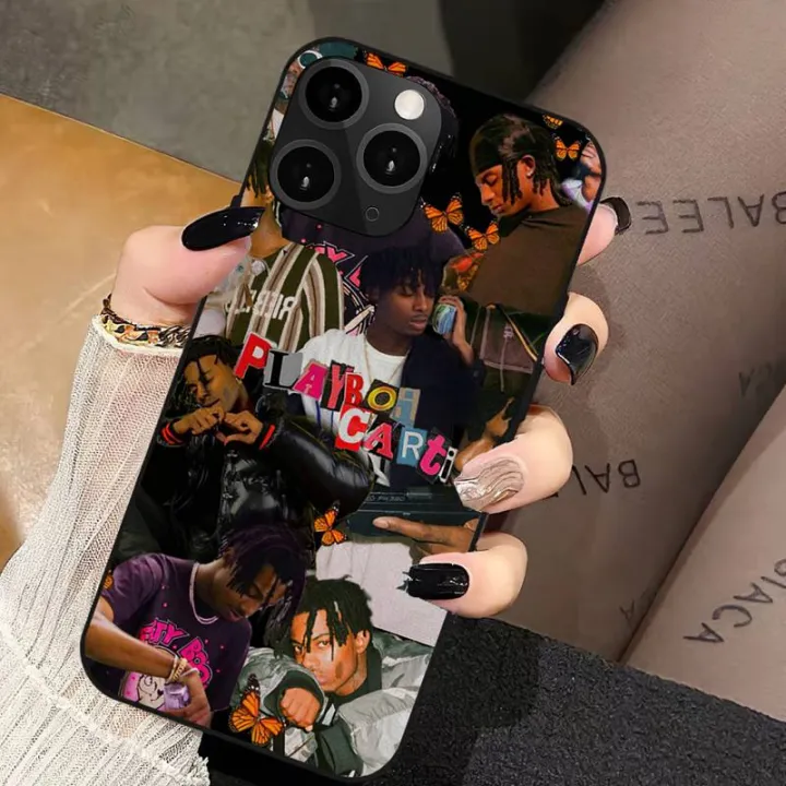 Playboi%20Carti%20Rapper%20Phone%20Case%20For%20iPhone%2011%2012%20Mini%2013%2014%2015%20PRO%20XS%20MAX%20X%20XR%208%20Plus%20Shell%20-%20Image%205