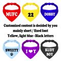 【Atoztide Store】Custom Dog Bandana Collar Personalized Pet Bandanas Collar For Small Medium Large Dogs Neckerchief.