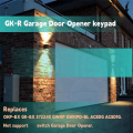 -R Garage Door Opener Keypad and 2 Pack G3T-R 3-Button Remote, for Genie Intellicode Technology and Overhead Opener Easy Install Easy to Use. 