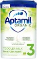 Aptamil Organic 3 Toddler Baby Milk Powder Formula, from 1 Year, 800 g. 