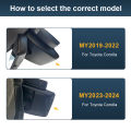 For Toyota Corolla 2019 2020 2021 2022 2023 2024 Car Dash Cam Driving Recorder DVR HD 4K 2016P Plug and Play Accessories Parts. 