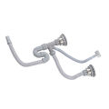 Sink Drain and Pipe Set, ABS Kitchen Sink Drainer Pipe for Bathroom. 