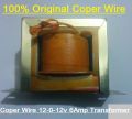 COPER WIRE 6Amp 12V Transformer 12V-0-12V 6000mA Input AC 220V 50Hz Output DC 12 Volt 6A Step Down Transformers For Power Supplies Adapters Electronics Project DIY.