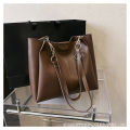 Large Capacity Bag Women's Summer 2023 New Trendy Tote Bag Commuter Bag College Student Class Shoulder Bag Shopping Bag. 