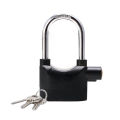 Large-sized protection alarm lock-black and silver for bikes and doors - Simple to Use. 