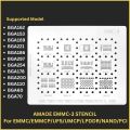 EMMC3 BGA IC Reballing Stencil For Android Nand Flash EMMC EMCP UFS LPDDR PCIE BGA162 BGA153 BGA169 BGA221 BGA186 BGA297 BGA254 BGA178 BGA200 BGA110 BGA60 BGA70 similar EMMC:1 EMMC:2 EMMC:3 Relife RL-044 OT2. 