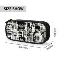 Boku No My Hero Academia Dabi Collage Pencil Case for Boys Gilrs Large Storage Anime Manga Pen Bag Box School Accessories. 