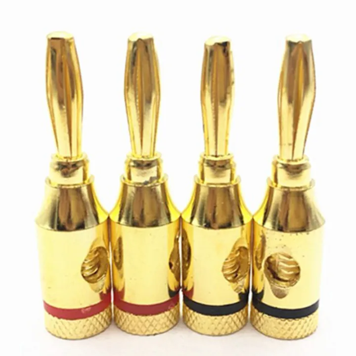 BRADOO-Banana%20Plugs%20Open%20Screw%2024K%20Gold%20Plated%20Plugs%20Audio%20Jack%20Connector%20for%20Speaker%20Stereo%20Cable,%2024-Pack%20(12%20Red,%2012%20Black)%20-%20Image%206