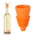 Fly Insect Trap Funnel Shape Wasp Indoor Fruit Fly Traps Fly Fruit Fly Silicone Detergent Insect Trap for Kitchens Outdoor（yellow）. 