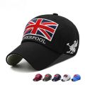 New Winter Baseball Cap Men Liverpool Warm Felt Bone Snapback Hat Women Snap Backs With England Flag for Autumn. 