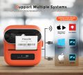 Phonemo M220 Barcode Printer Handheld Mini Bluet-ooth Thermal Printer Intelligent Label Printer. 