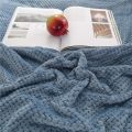 Winter Flannel Blankets For Beds Soft Warm Fluffy Faux Mink Throw Solid Color Sofa Cover Bedspread Plaid Blankets.