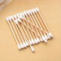 50 pcs Eco Friendly Bamboo Stick Cotton bud Swabs. 