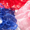 Pearl Lace Underwear Transparent Bowknot Beads Lace Panties Soft Ruffled Trim Hollow Underwear.