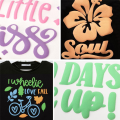 Puff Vinyl Heat Transfer-8 Colors 3D Puff HTV Heat Transfer Vinyl 30X25Inch Pastel Colored Puffy Iron-on Vinyl T-Shirt Easy to Use. 
