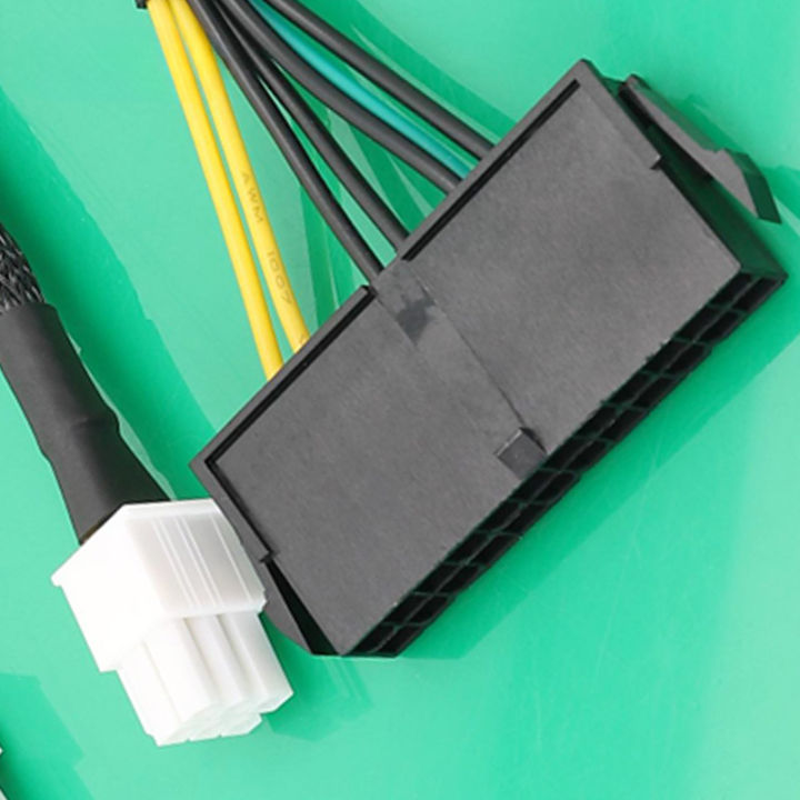 NEW%20ATX%20PSU%20Standard%2024Pin%20Female%20to%206P%20Male%20Internal%20Power%20Adapter%20Converter%20Cable%20For%20Dell%206%20PIN%203060%205060%207060%20Mainboard%20-%20Image%202