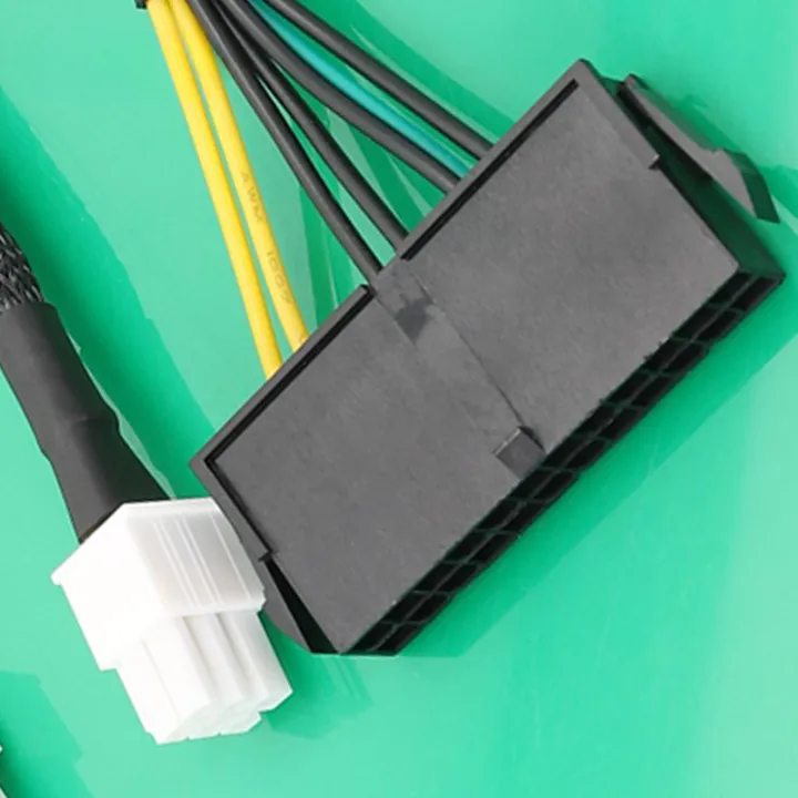 NEW%20ATX%20PSU%20Standard%2024Pin%20Female%20to%206P%20Male%20Internal%20Power%20Adapter%20Converter%20Cable%20For%20Dell%206%20PIN%203060%205060%207060%20Mainboard%20-%20Image%202