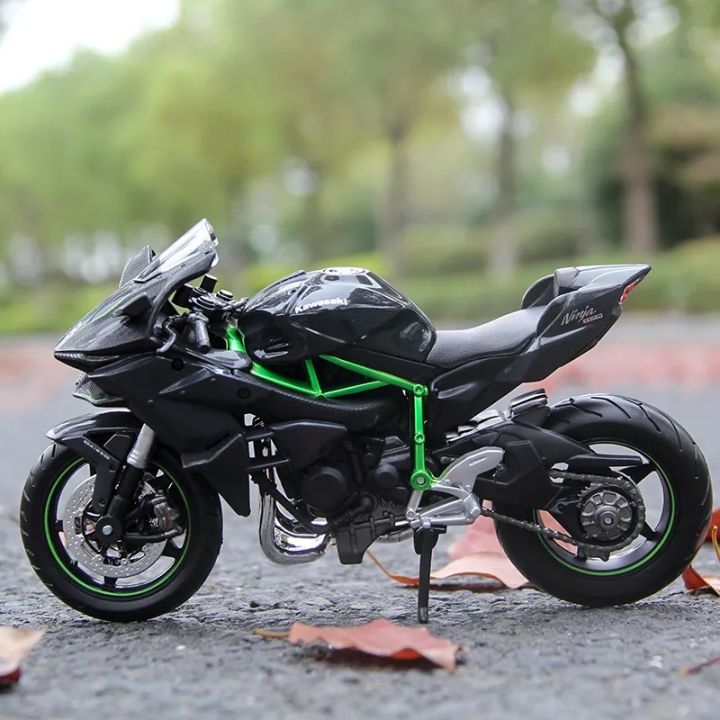 Maisto%201:12%20Kawasaki%20Ninja%20H2R%20Die-Cast%20Vehicles%20Motorcycle%20Model%20Bike%20Toy%20Collection%20-%20Image%209