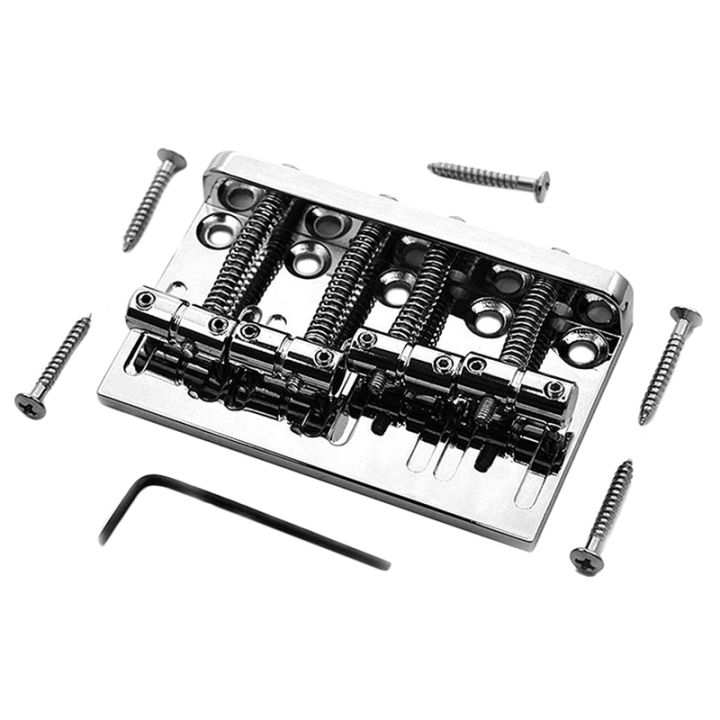 4%20String%20Hardtail%20Bass%20Guitar%20Bridge%20for%20Fender%20Jazz%20Bass%20PB%20Black%20-%20Image%207