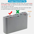 Two-Way Charging Hub Charge Multiple Batteries for DJI Mavic Mini SE/Mini 2 with Color LCD Digital Display Charger. 