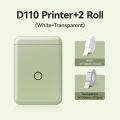 NIIMBOT D110 Thermal Label Maker Smart Label Printer Inkless Portable And Rechargeable for Household/Kitchen/Stationery Life Printers.