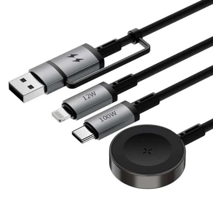 WiWU%20Wi-C050%20Legend%20Series%203in1%20USB-A%20+%20Type-C%20to%20Lightning%20%E2%80%93%20Type-C%20%E2%80%93%20Smart%20Watch%20Charging%20Cable%20100W%201.2M%20-%20Image%203