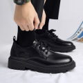 Autumn High-Grade Dr. Martens Boots British Style Formal Wear Business Wedding Bridegroom Leather Shoes Men's Breathable Casual Leather Shoes. 