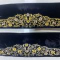 Cotton Muslim Worship Hat Fashion Embroidery Black India Caps Muslim Hat Men.