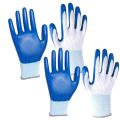 Nylon Rubber coated Safety Hand Gloves for Industrial , Household, Bike Riding Hand Gloves.
