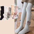 Children's tights Cotton Princess girl render pantyhose baby lovely bowknot panty hose thin new little girl Tights. 