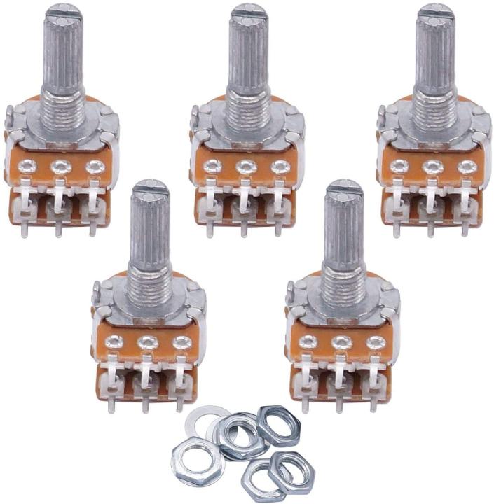2Pcs%206%20Pin%20100K%20Potentiometer%20Dual%20Linear%20Panel%20Mount%20100K%20Ohm%201/2%20Watt%206%20Pin%20Double%20Gang%206%20Terminals%20100K%20Rotary%20Taper%20Potentiometer%20Variable%20Resistor%20Pot%20Powerpoints,%20Switches%20&%20Savers%20-%20Image%203