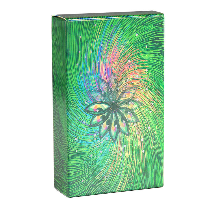 【ZOETN-HOT TOY Store】COSMA VISIONS ORACLE The First of Prisma Light Visions Tarot Deck with PDF New Beginner Oracle Card Game